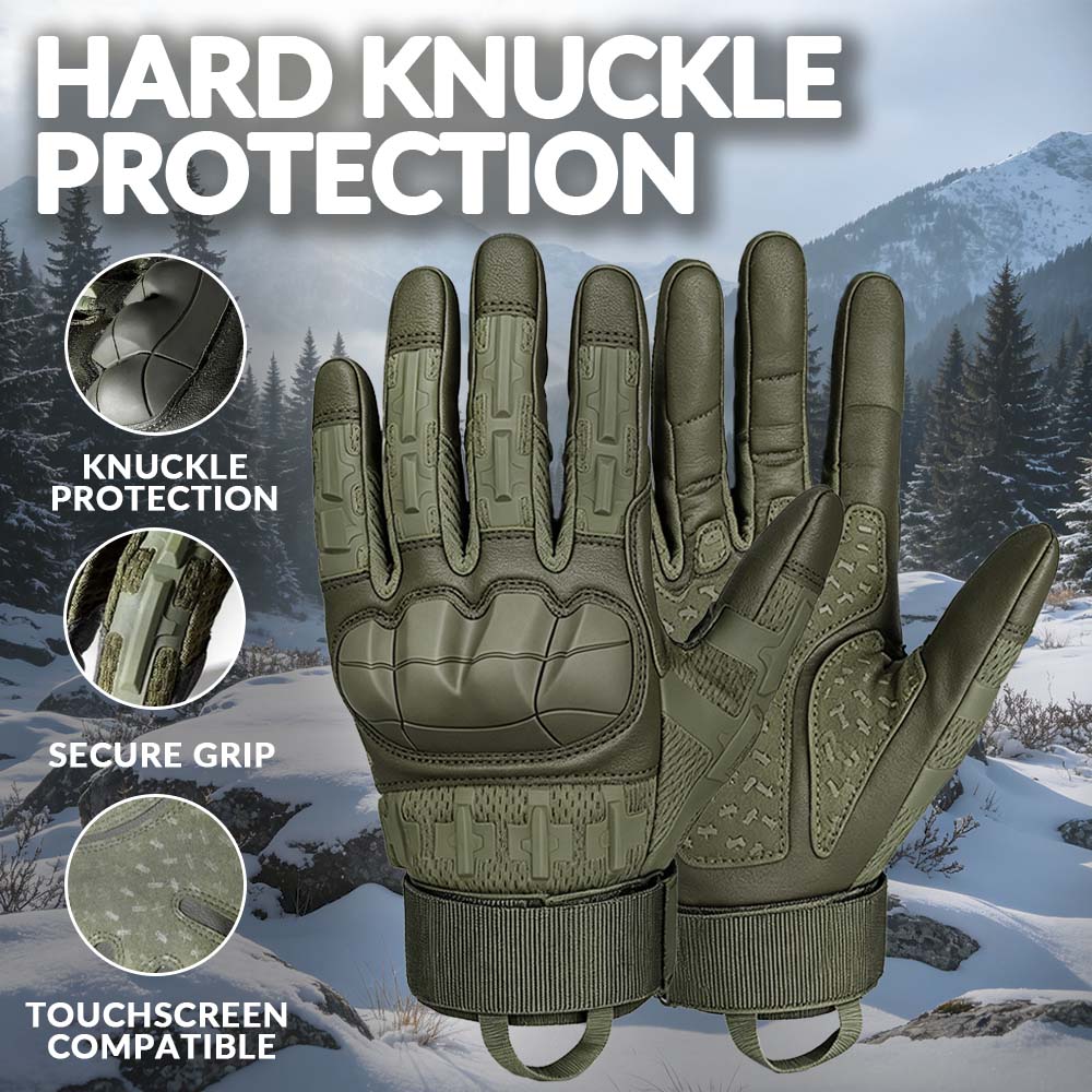 Hard Knuckle Touchscreen Tactical Gloves