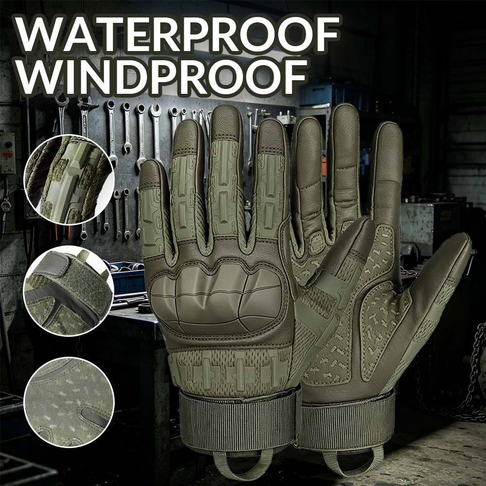 Hard Knuckle Touchscreen Tactical Gloves