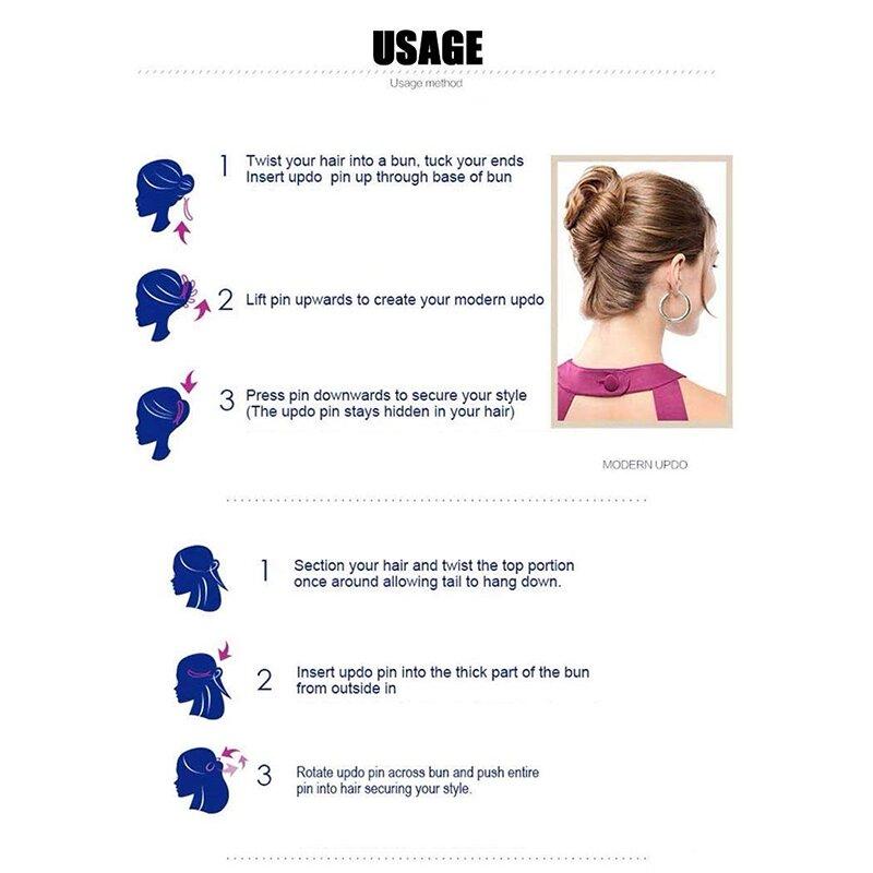 Hair Pin Hair Bun Plug Holder