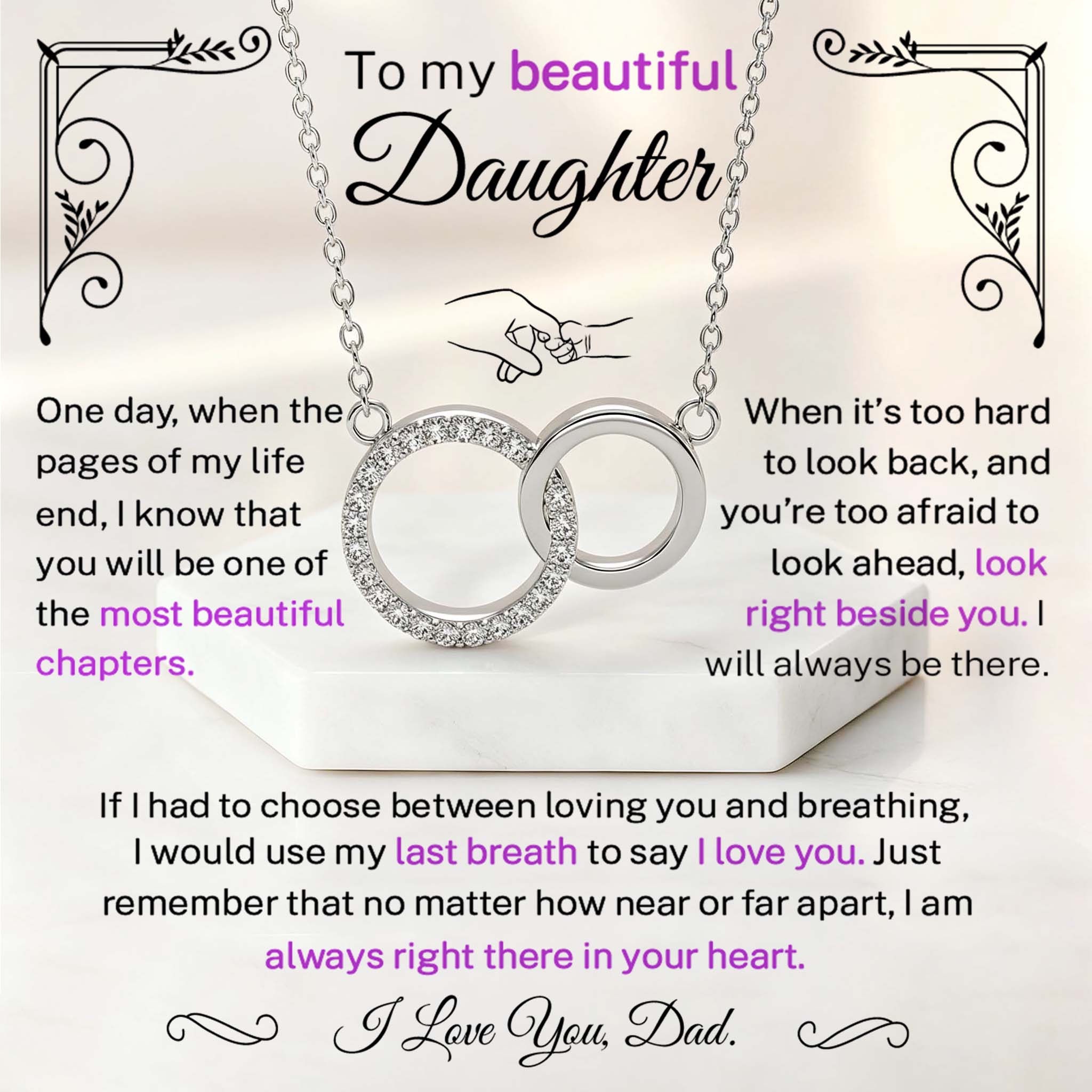 To My Beautiful Daughter - I’ll Always Be With You