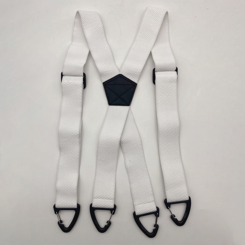 Men's Adjustable Suspenders - X-Back / Y-Back Styles with Hook Clips