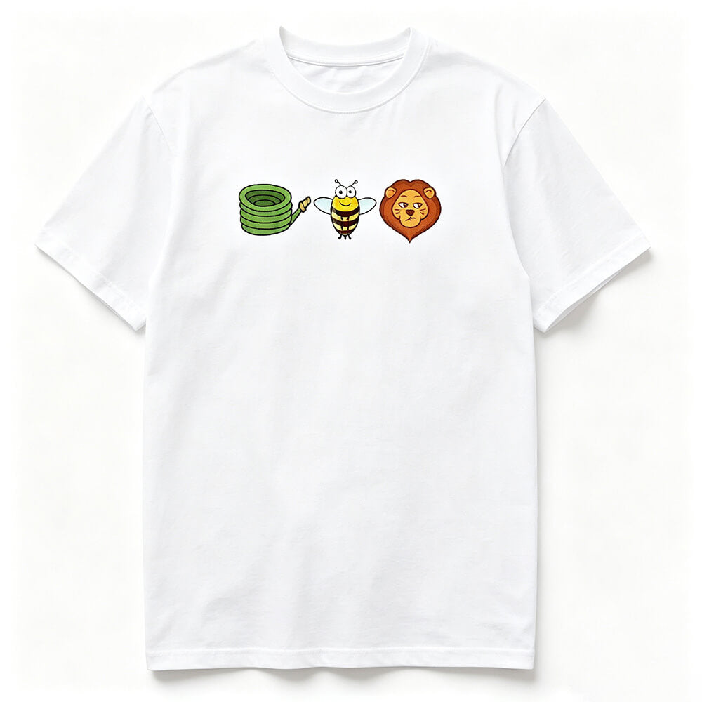 Combination Emoji Puzzle T-Shirt – Fun Rebus Graphic Tee