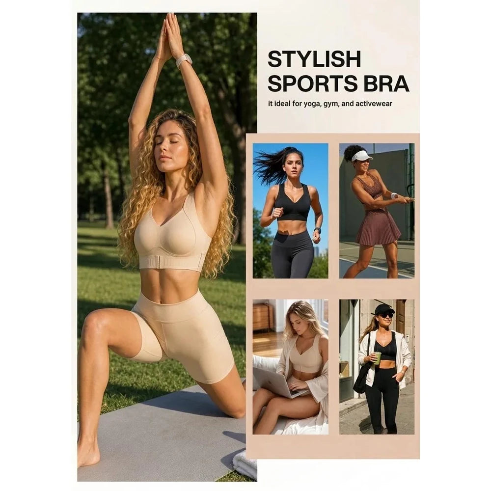 Comfortable wireless bra for everyday wear