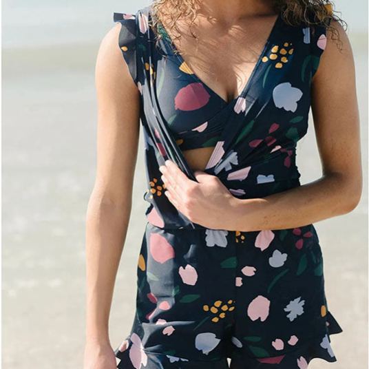 SwimSuit w/ Built-in Bra