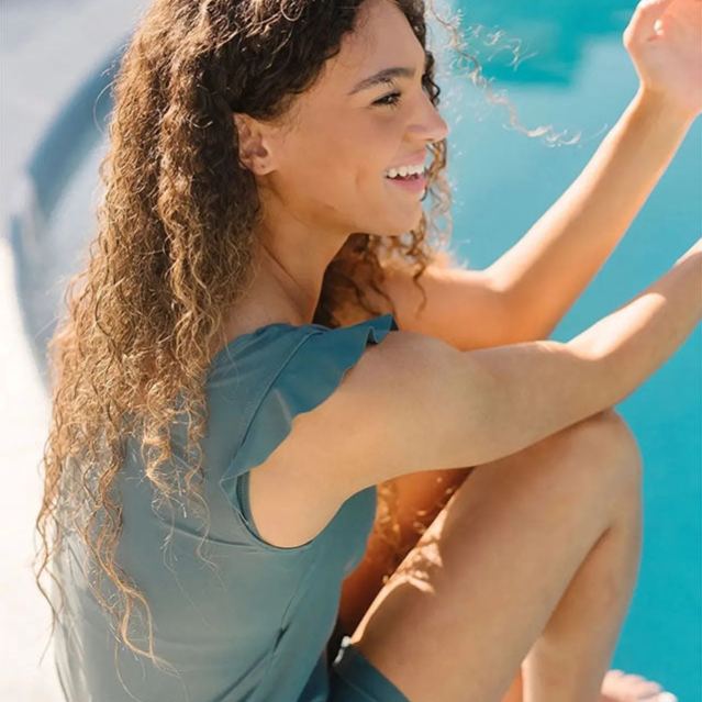 SwimSuit w/ Built-in Bra