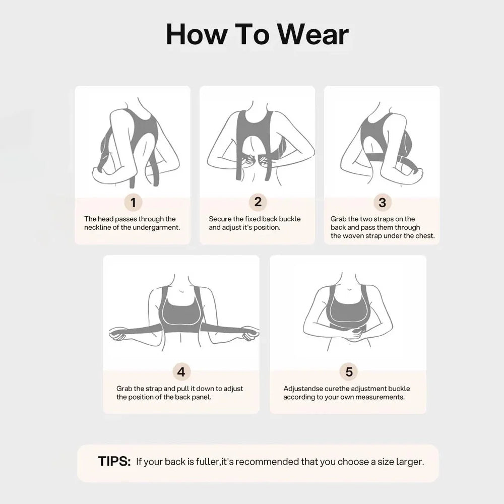 Wire-free Posture Corrector Bra
