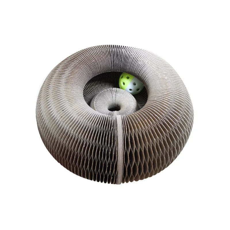 Magic Organ Cat Scratching Board - Comes with A Toy Bell Ball