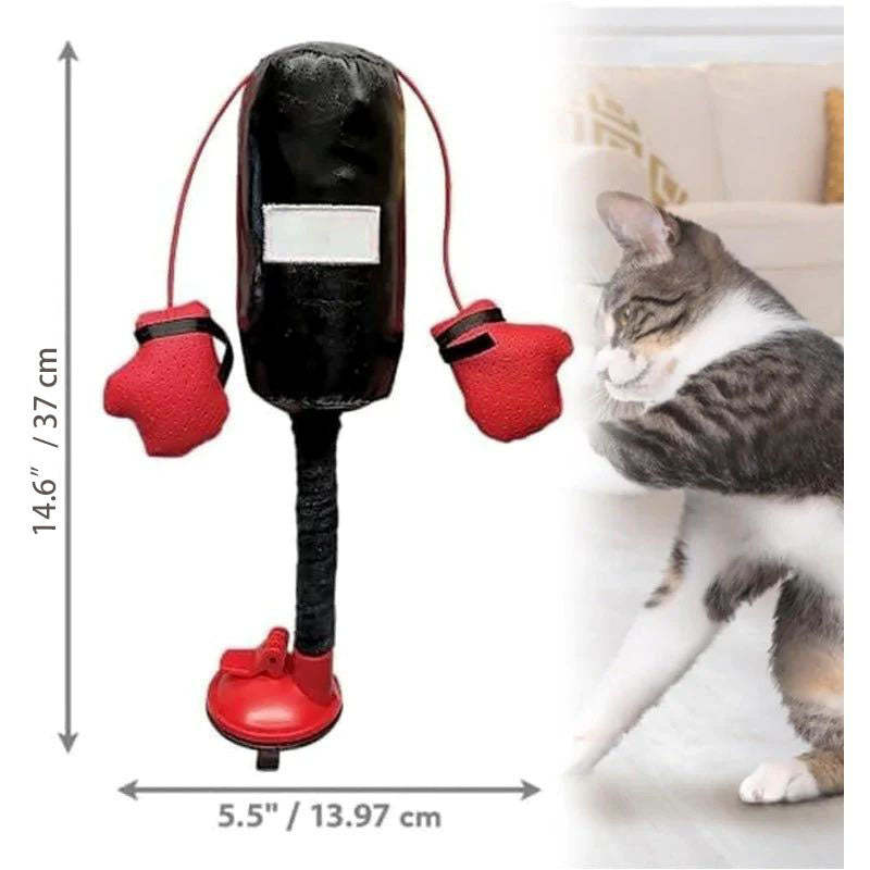 Interactive Cat Punching Bag Toy