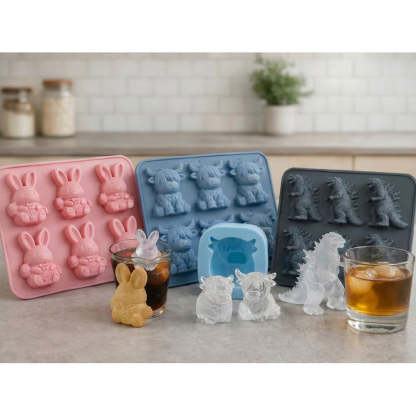 Mini Highland Cow Ice Cube & Dessert Mold