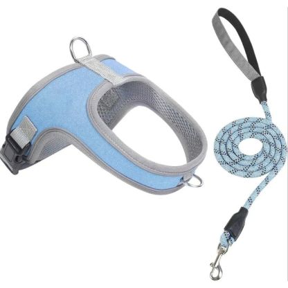 Breathable Dog Harness with Reflective Leash