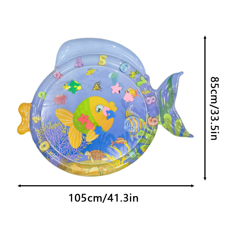 Pet Water Sensory Play Mat – Interactive Cooling Toy For Cats & Dogs