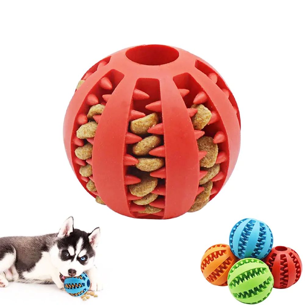 Interactive Dog Treat Ball - Chew Fun for Dogs