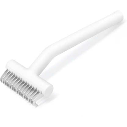 Pet Shedding & Grooming Brush with Skin-Safe Blades