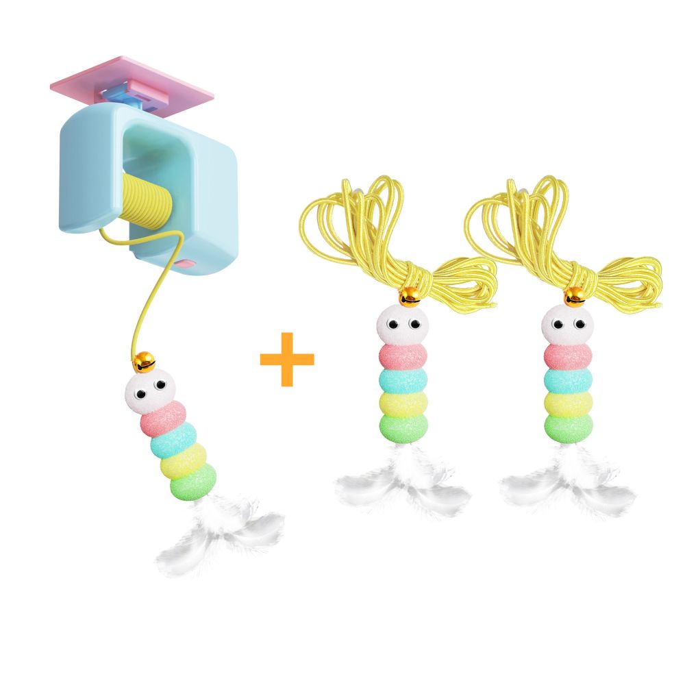 Automatic Electric Cat Teaser Toy With Rising & Falling Motion