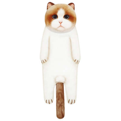 Adorable Cat Hand Towel With Hanging Loop - Ragdoll Cat