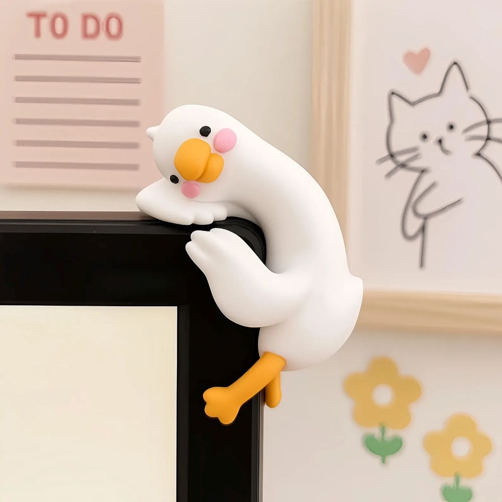 Mini Duck Desk Ornaments - So Tired Lazy Duck