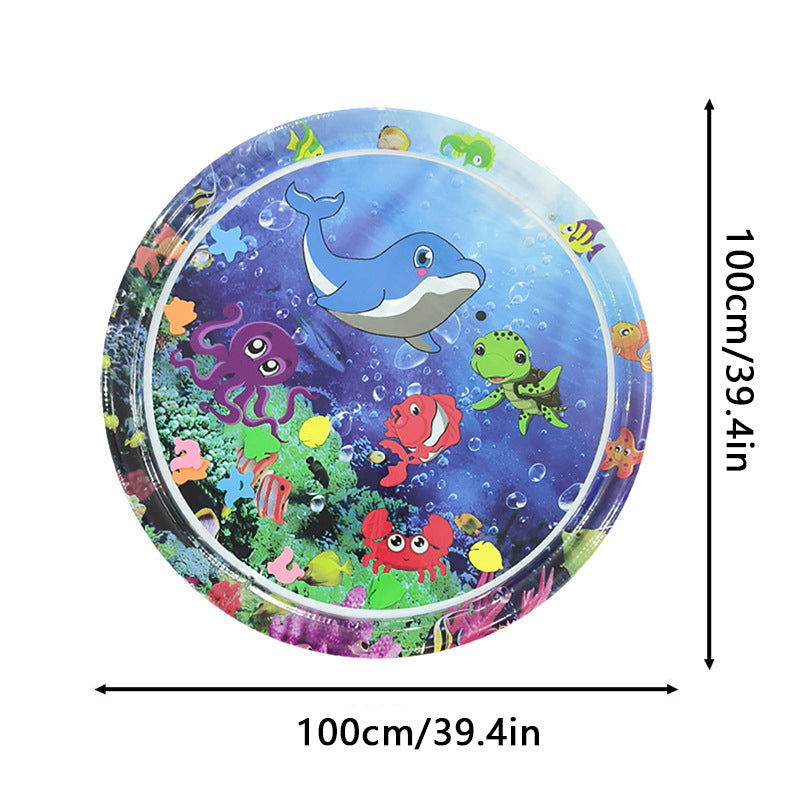 Pet Water Sensory Play Mat – Interactive Cooling Toy For Cats & Dogs