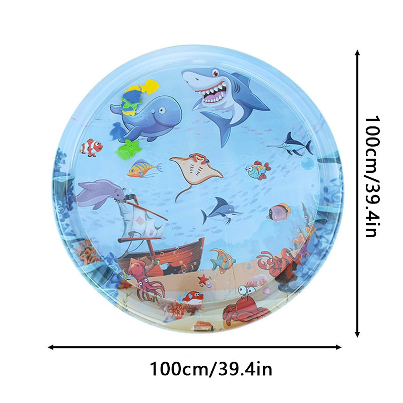 Pet Water Sensory Play Mat – Interactive Cooling Toy For Cats & Dogs