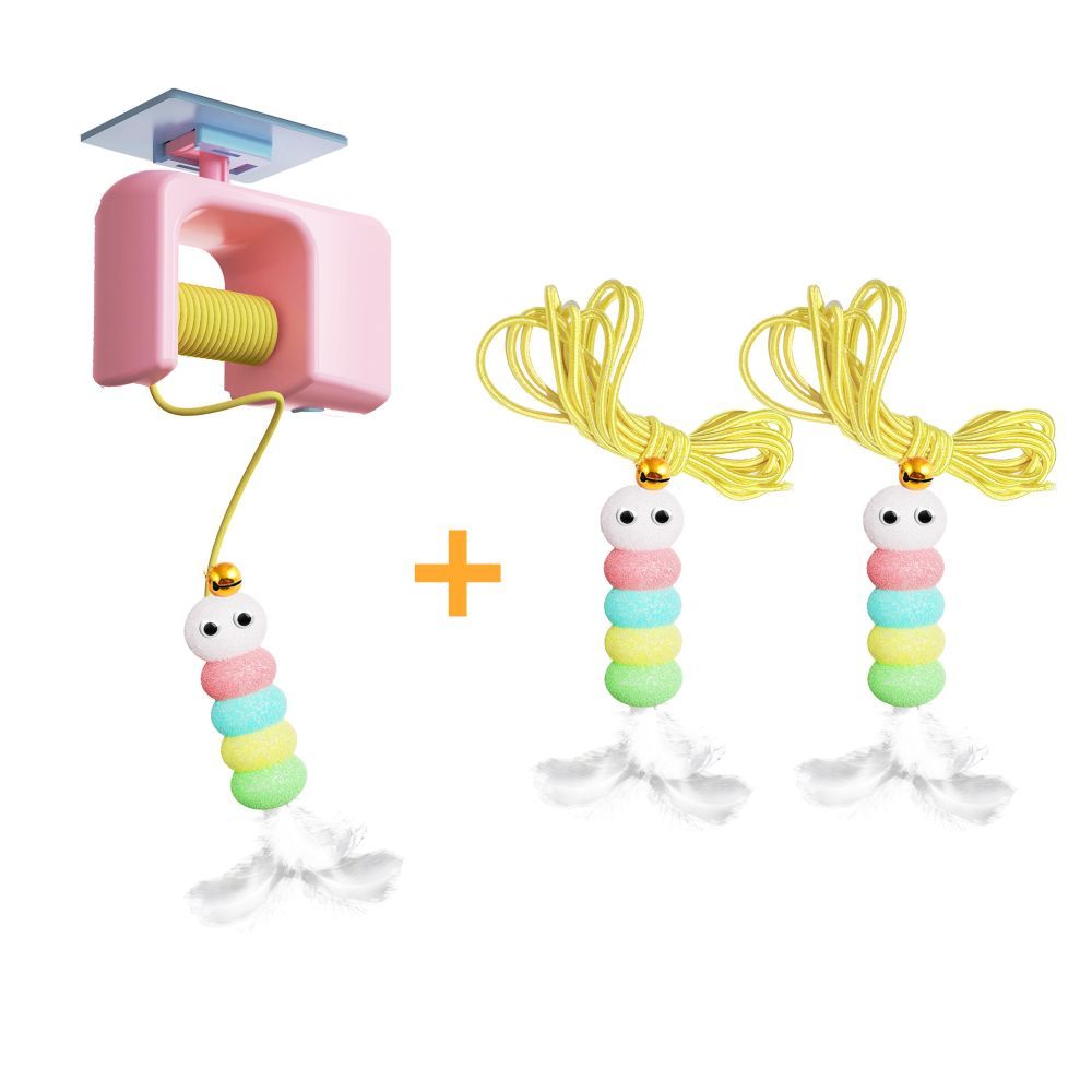 Automatic Electric Cat Teaser Toy With Rising & Falling Motion