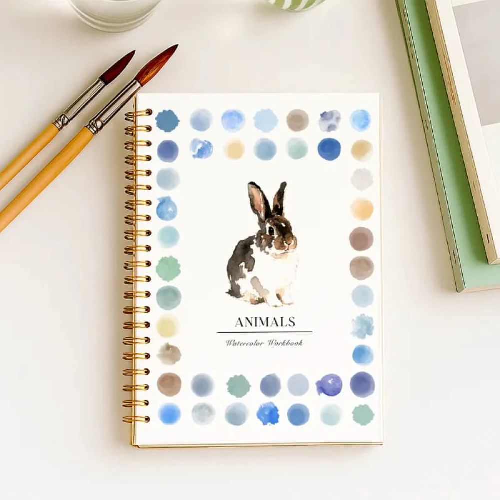 Beginner-Friendly - Watercolor Workbook