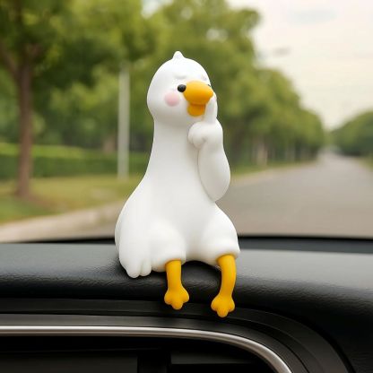 Mini Duck Desk Ornaments - So Tired Lazy Duck