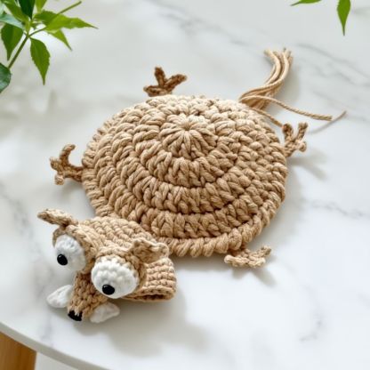 Handmade Crochet Animal Coasters