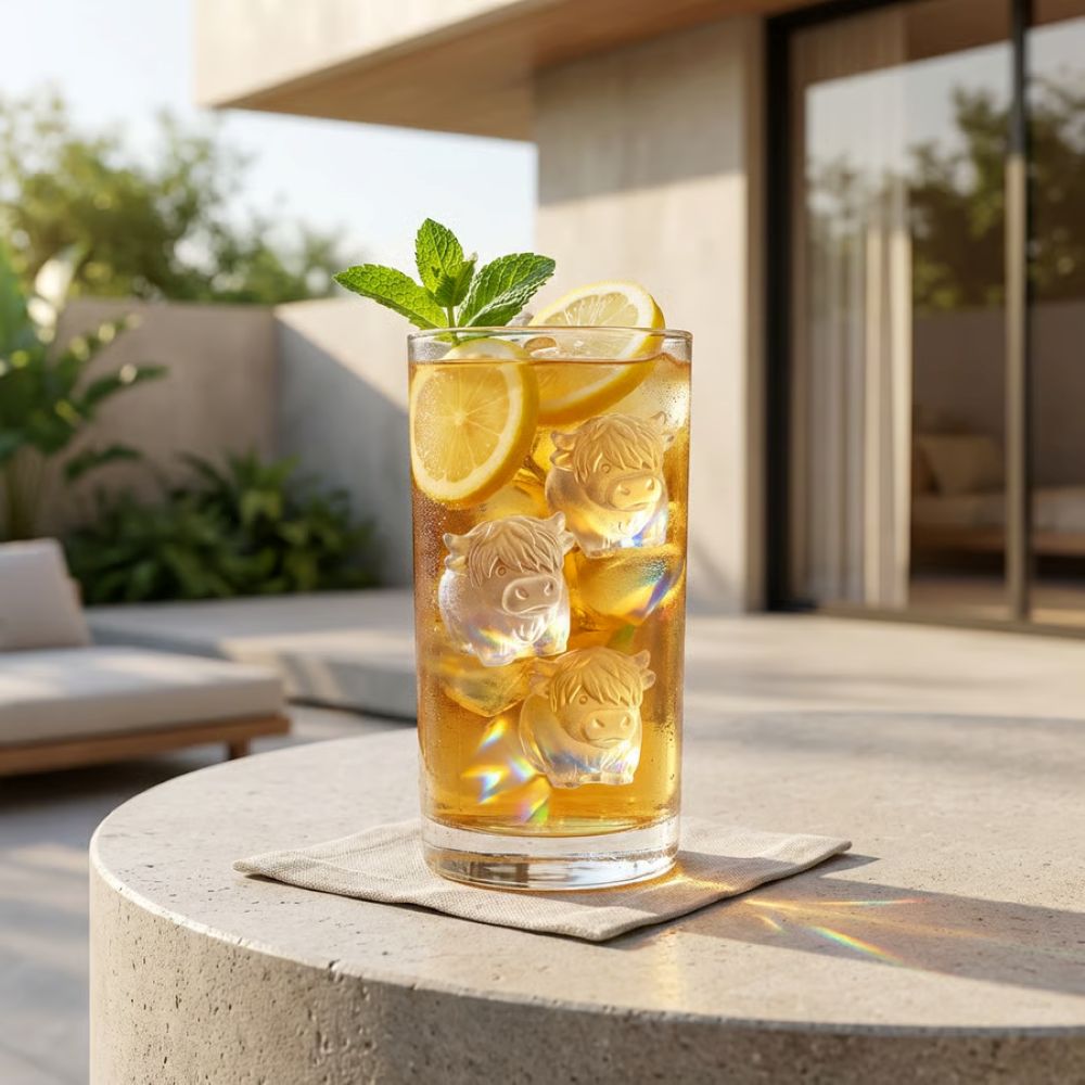 Mini Highland Cow Ice Cube & Dessert Mold