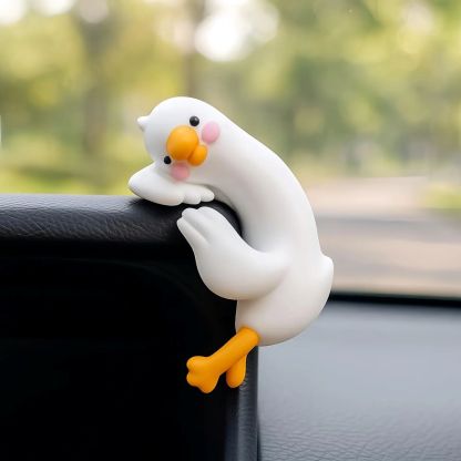 Mini Duck Desk Ornaments - So Tired Lazy Duck