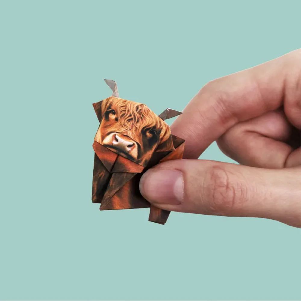 Easy DIY Paper Cats Kit - Guided Lines & Instructions Included