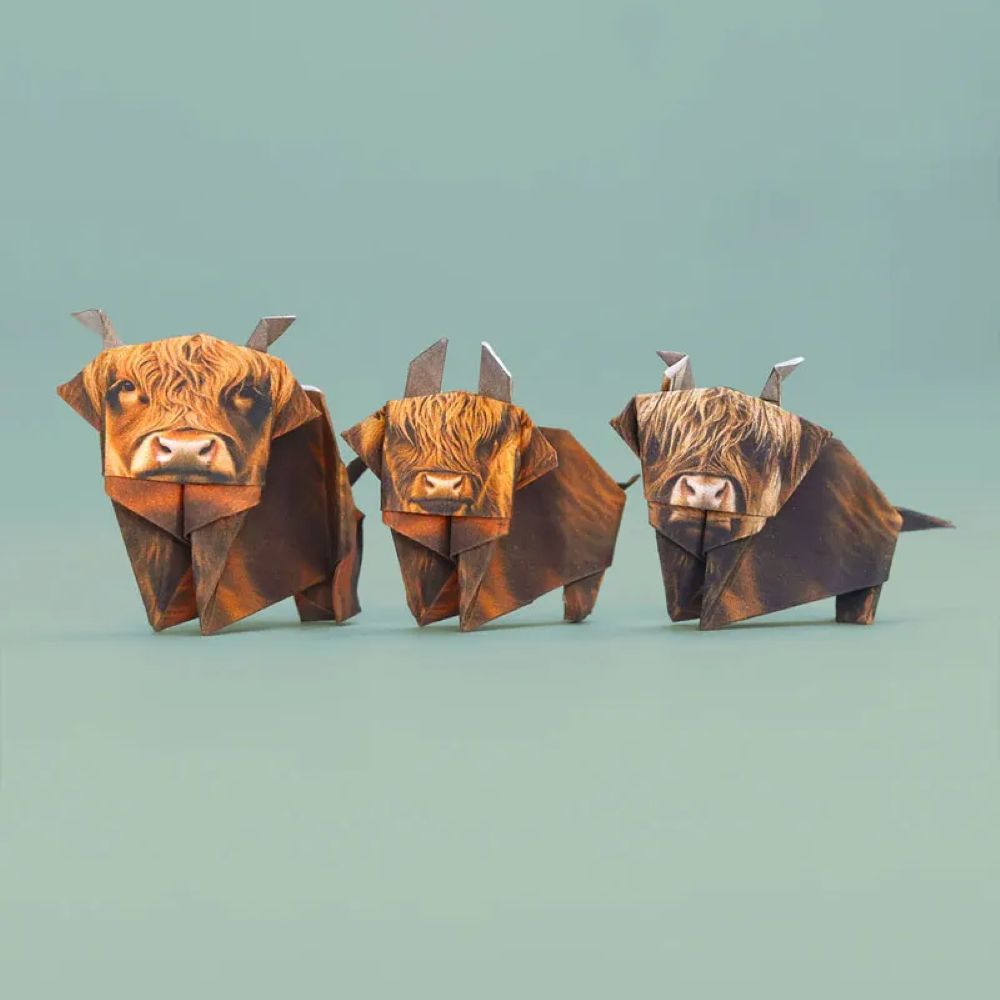 Easy DIY Paper Cats Kit - Guided Lines & Instructions Included