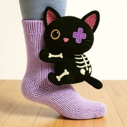 3D Knit Animal Socks