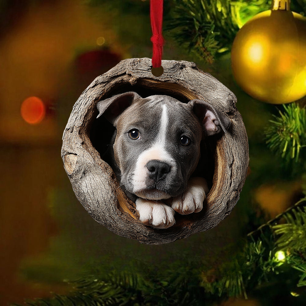 American Bully - Animal Christmas Ornament CH168