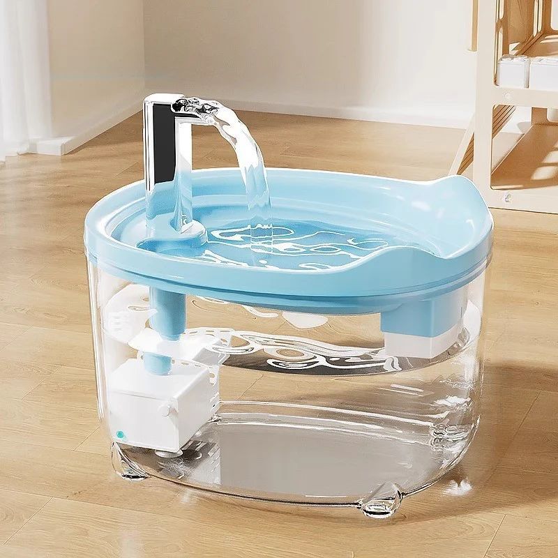 Triple-Filter Pet Water Fountain