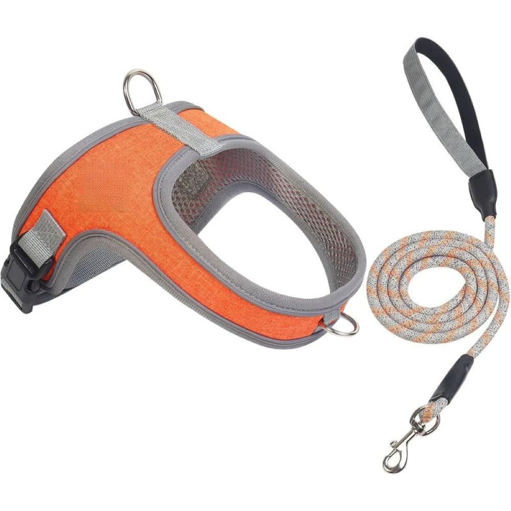 Breathable Dog Harness with Reflective Leash