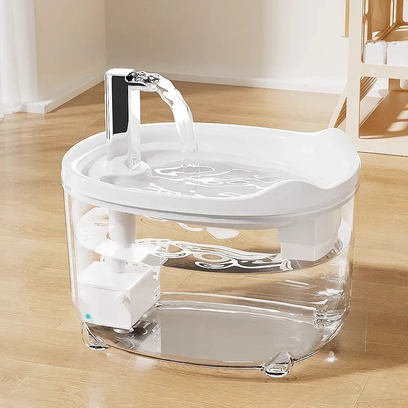 Triple-Filter Pet Water Fountain