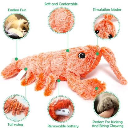 Wiggly Lobster - Interactive Dog Toy
