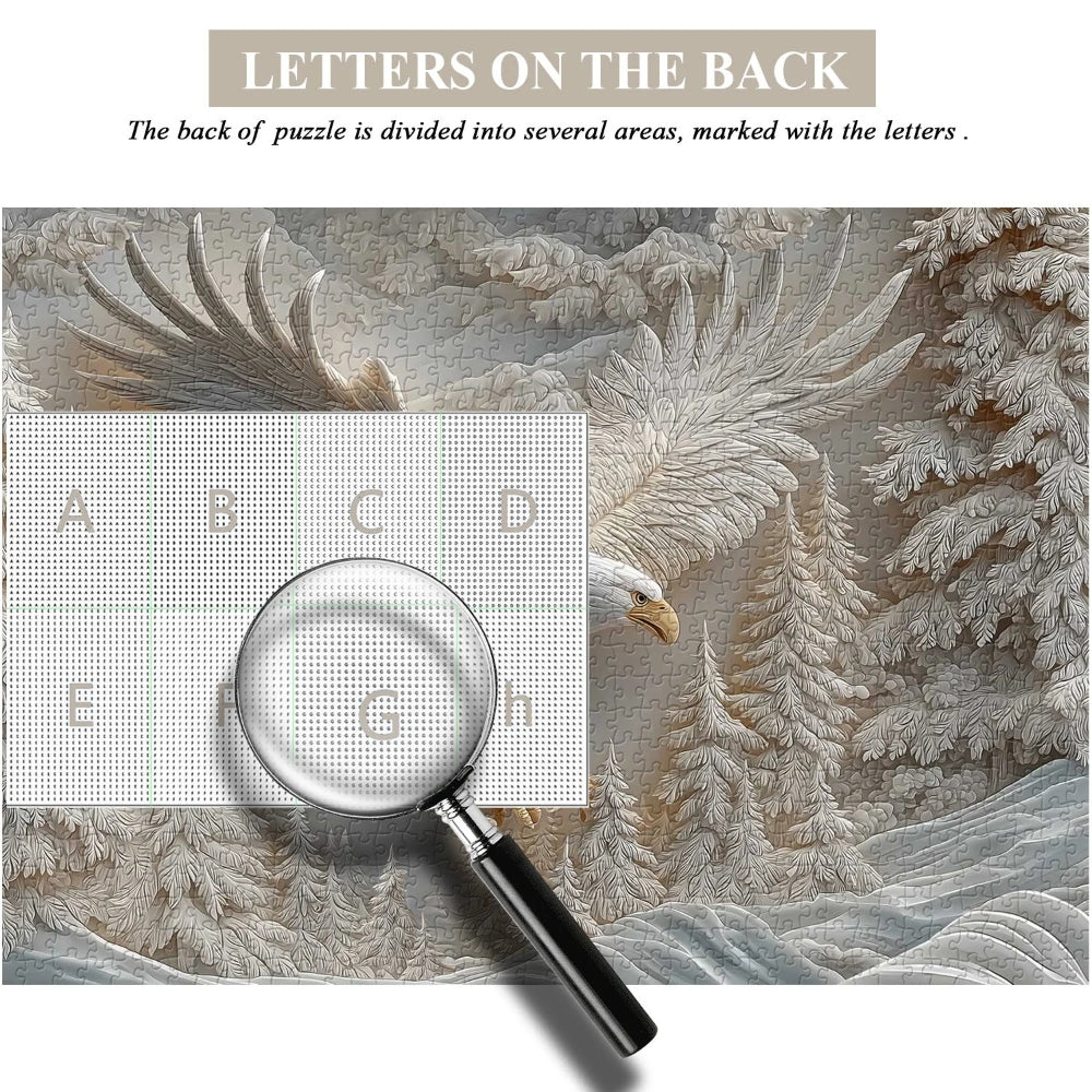 The Carved Eagle Jigsaw Puzzle 1000 Pieces