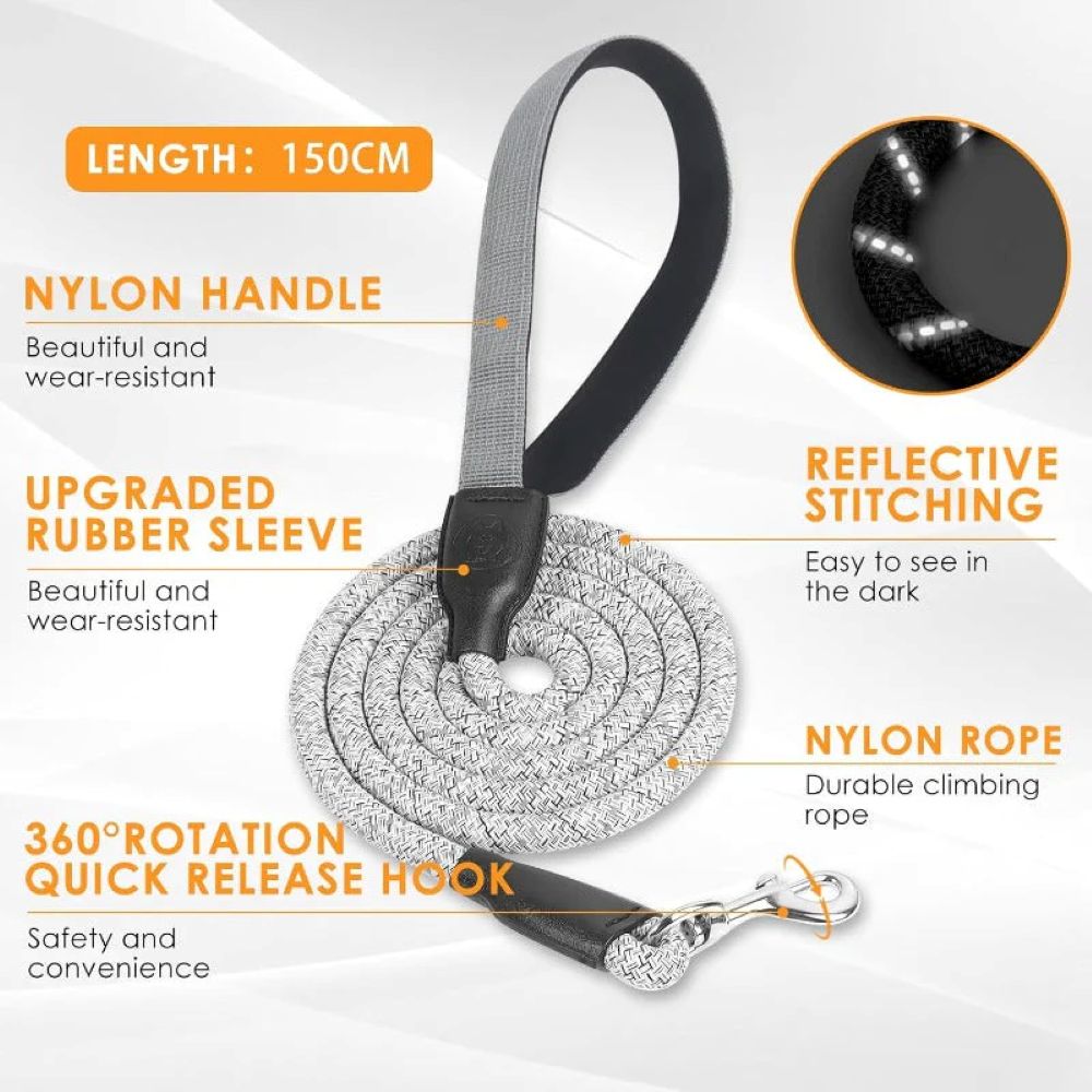 Breathable Dog Harness with Reflective Leash