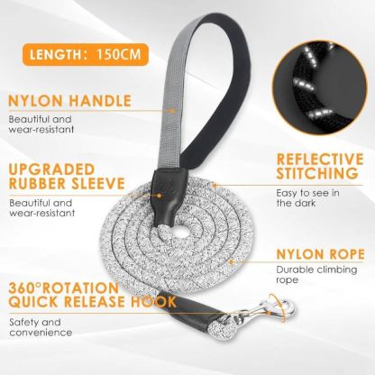 Breathable Dog Harness with Reflective Leash