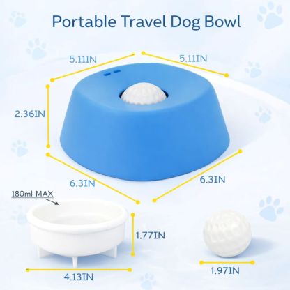 Anxiety Relief Dog Bowl