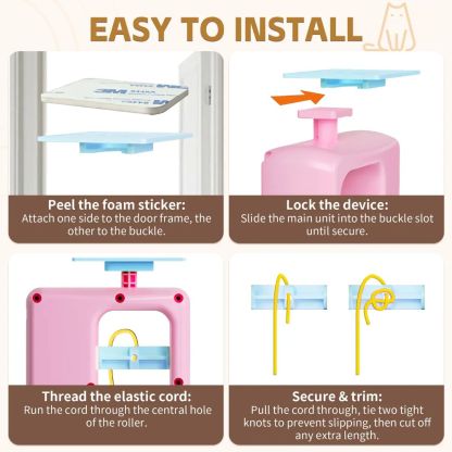 Automatic Electric Cat Teaser Toy With Rising & Falling Motion