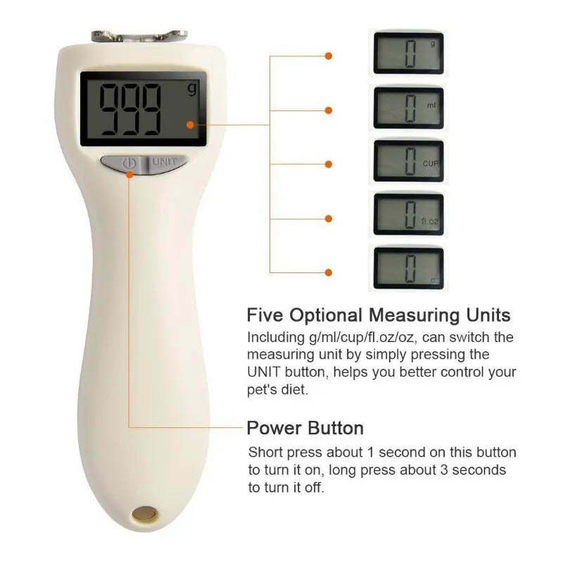 Pet Feeding Weighing Spoon