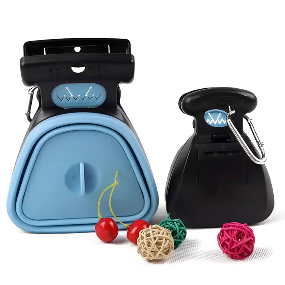 Foldable Dog Poop Scooper With Bag Dispenser