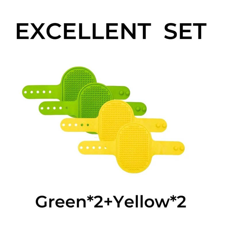 Silicone Grooming Strap Pad – 2-in-1 Self-Groomer