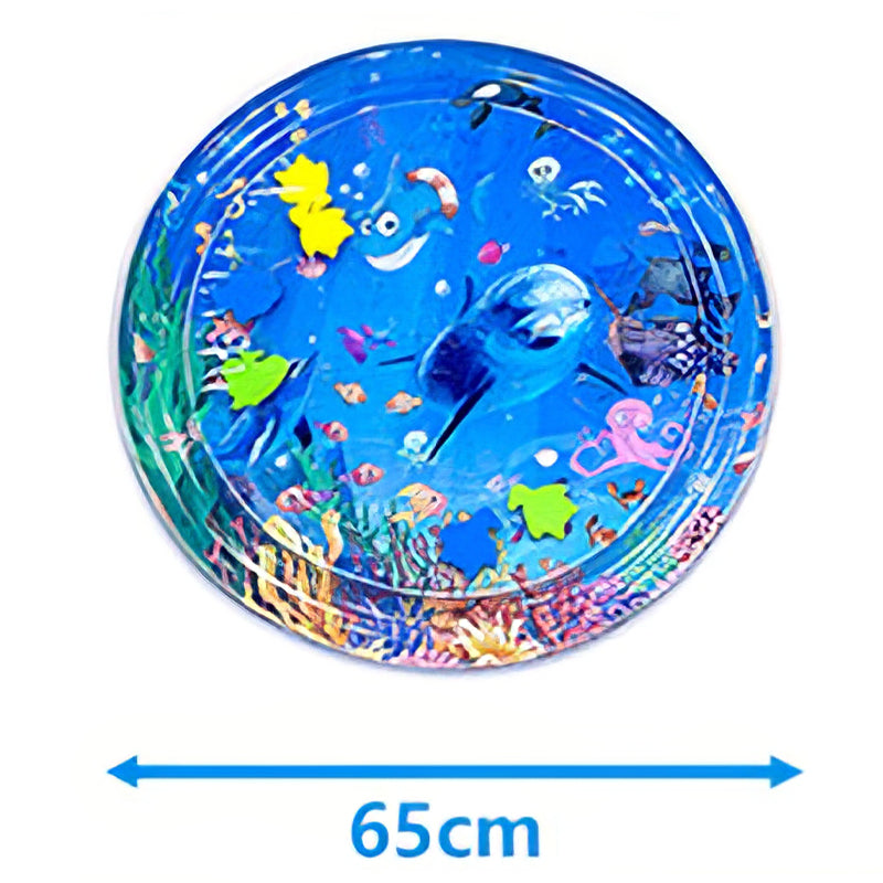 Pet Water Sensory Play Mat – Interactive Cooling Toy For Cats & Dogs