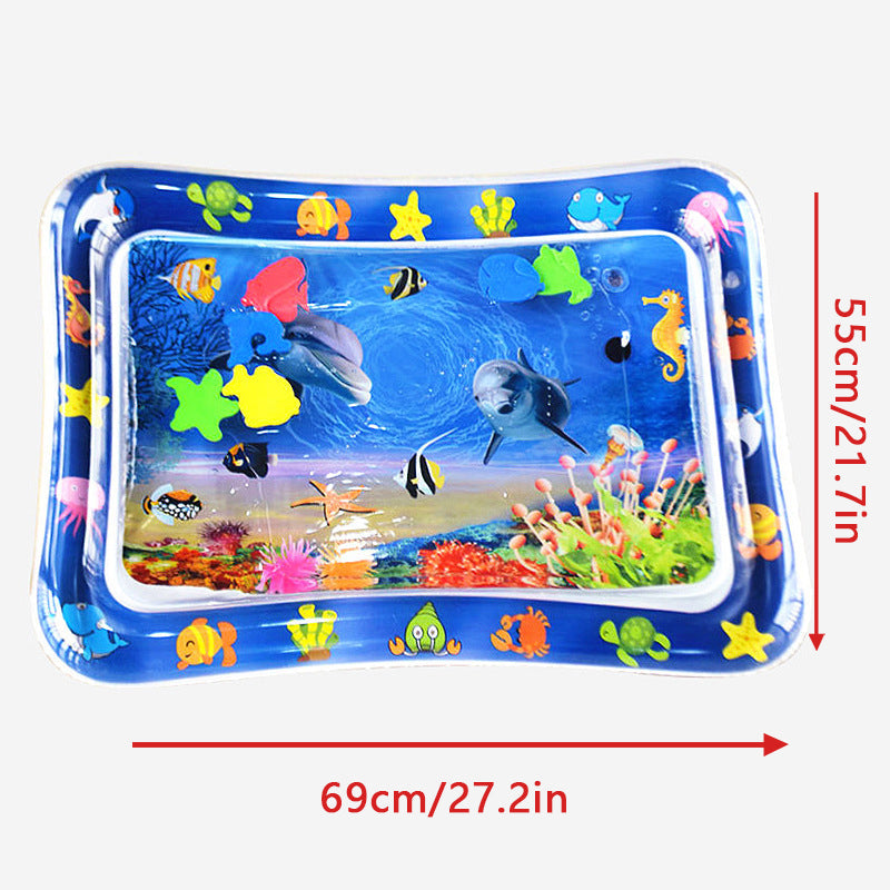 Pet Water Sensory Play Mat – Interactive Cooling Toy For Cats & Dogs