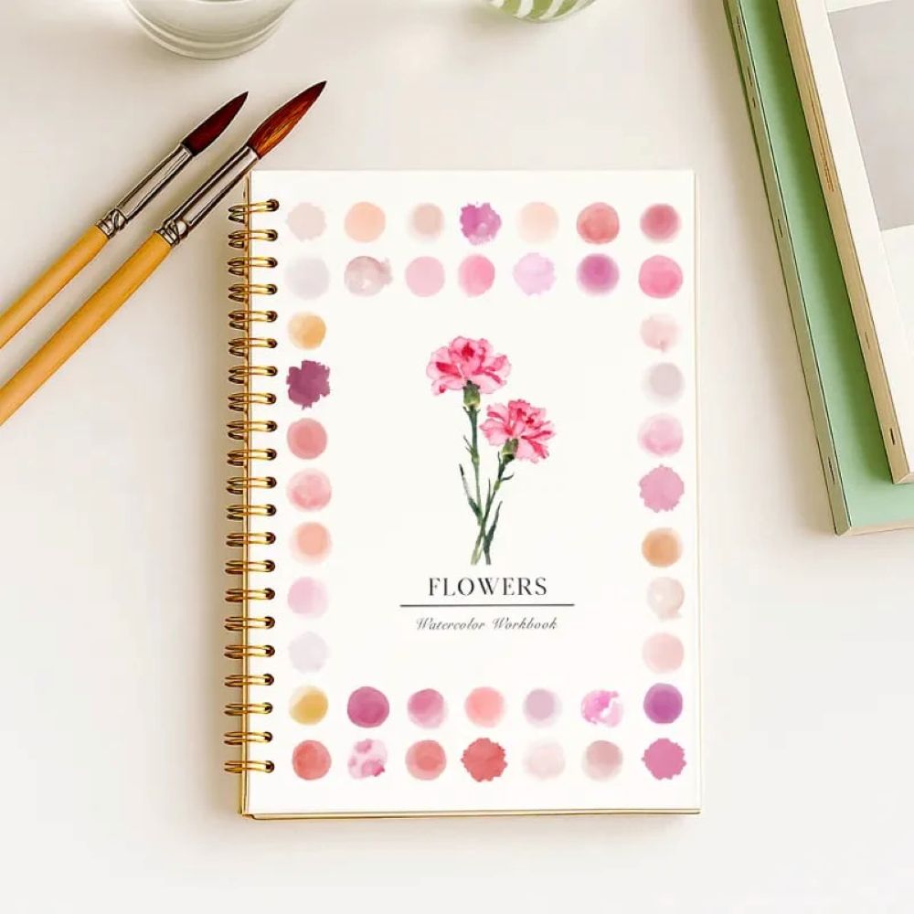 Beginner-Friendly - Watercolor Workbook