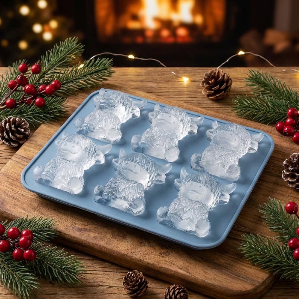 Mini Highland Cow Ice Cube & Dessert Mold
