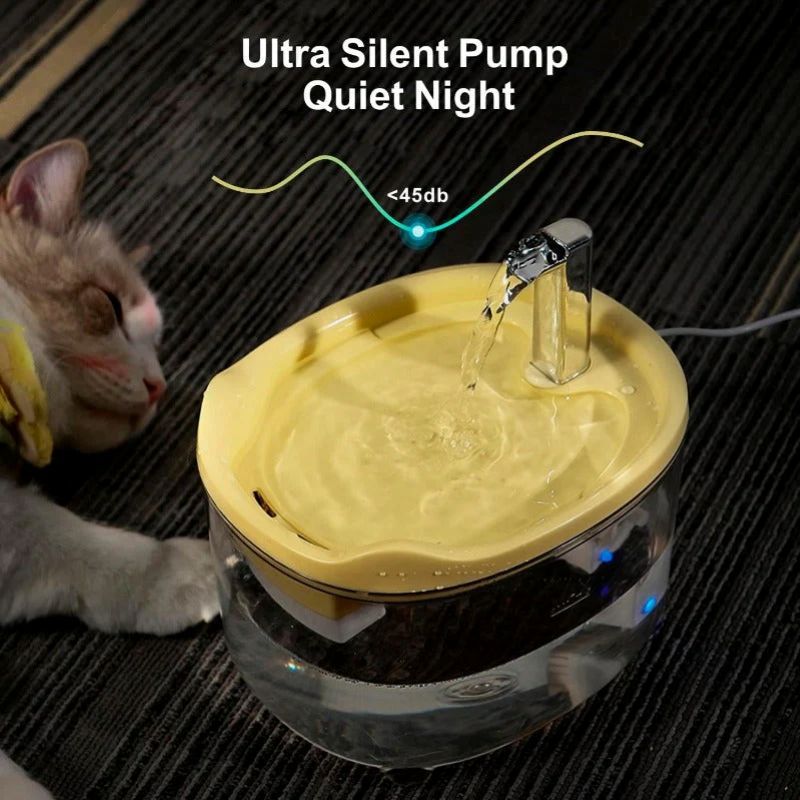 Triple-Filter Pet Water Fountain
