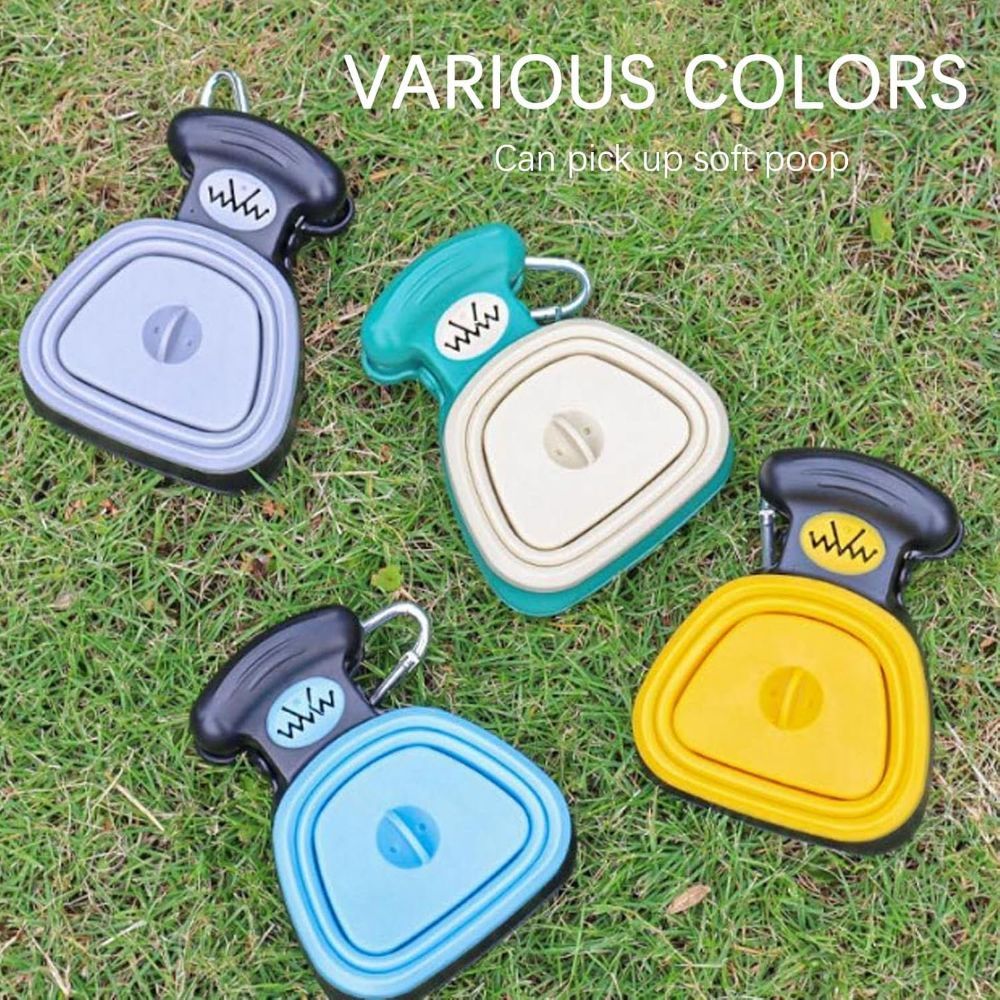 Foldable Dog Poop Scooper With Bag Dispenser